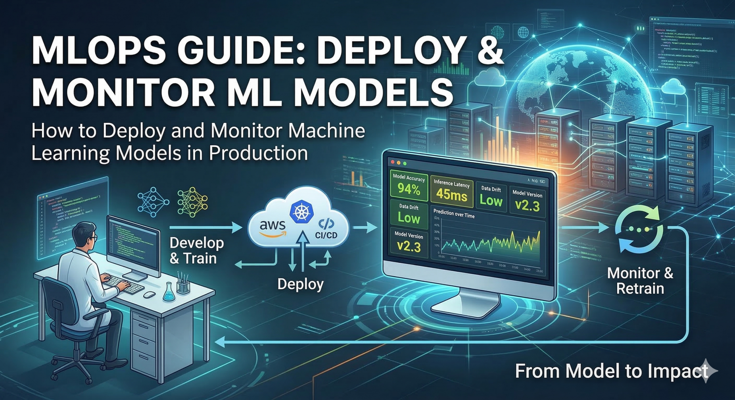 MLOps Guide: How to Deploy and Monitor Machine Learning Models in Production